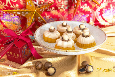 Mango Macadamia Jellies with Happy Nut by Freedom Fresh Australia